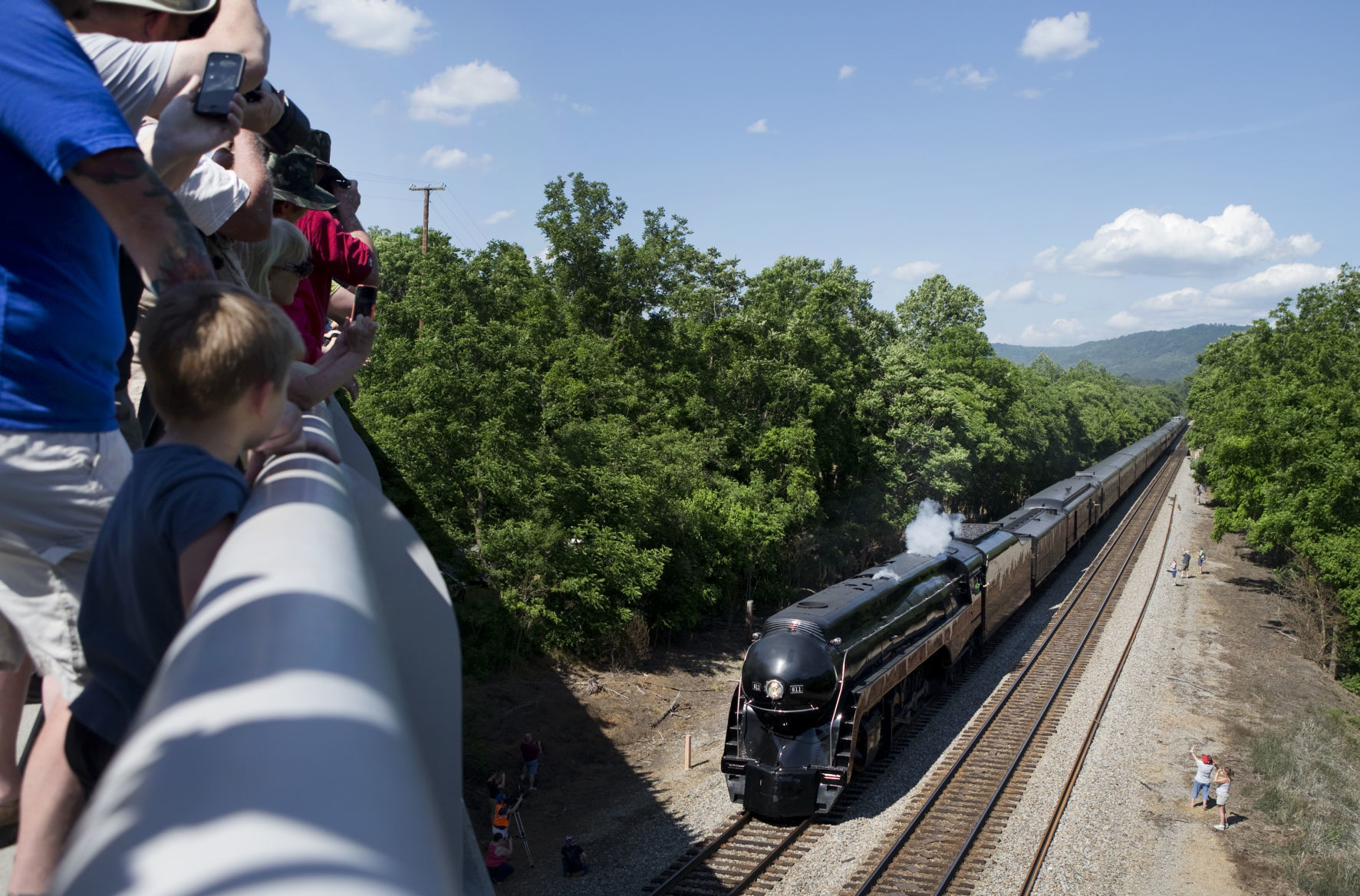 2. Norfolk & Western J-Class 611 Steam Engine